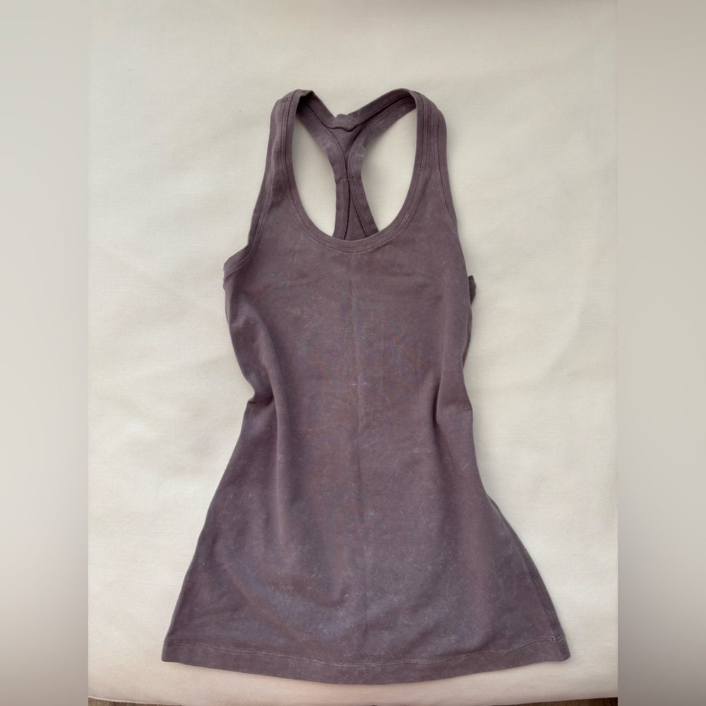 lululemon cool racerback washed mulberry